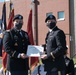 The South Carolina National Guard conducts a ceremony for the Palmetto Military Academy Officer Candidate School at McCrady Training Center