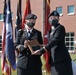 The South Carolina National Guard conducts a ceremony for the Palmetto Military Academy Officer Candidate School at McCrady Training Center