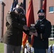 The South Carolina National Guard conducts a ceremony for the Palmetto Military Academy Officer Candidate School at McCrady Training Center