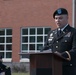 The South Carolina National Guard conducts a ceremony for the Palmetto Military Academy Officer Candidate School at McCrady Training Center