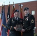 The South Carolina National Guard conducts a ceremony for the Palmetto Military Academy Officer Candidate School at McCrady Training Center