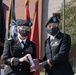 The South Carolina National Guard conducts a ceremony for the Palmetto Military Academy Officer Candidate School at McCrady Training Center