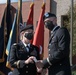 The South Carolina National Guard conducts a ceremony for the Palmetto Military Academy Officer Candidate School at McCrady Training Center