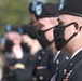 The South Carolina National Guard conducts a ceremony for the Palmetto Military Academy Officer Candidate School at McCrady Training Center