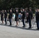 The South Carolina National Guard conducts a ceremony for the Palmetto Military Academy Officer Candidate School at McCrady Training Center