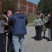 The South Carolina National Guard conducts a ceremony for the Palmetto Military Academy Officer Candidate School at McCrady Training Center