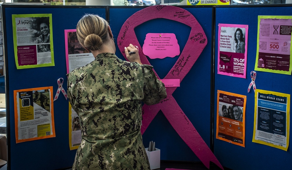 Protect and Detect - Breast Cancer Awareness at NMRTC Bremerton