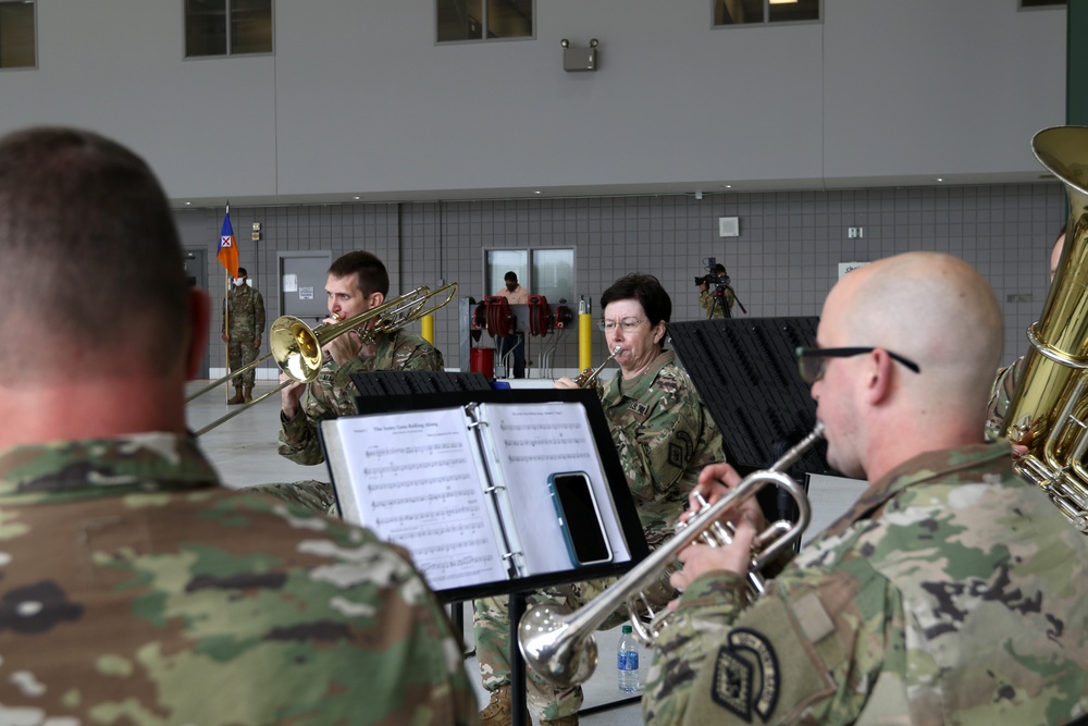 106th Army Band performs at ceremony