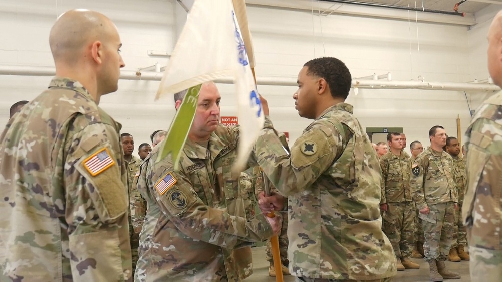 3656th Quartermaster Company Change of Command