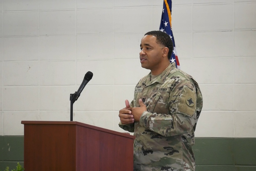 3656th Quartermaster Company Change of Command