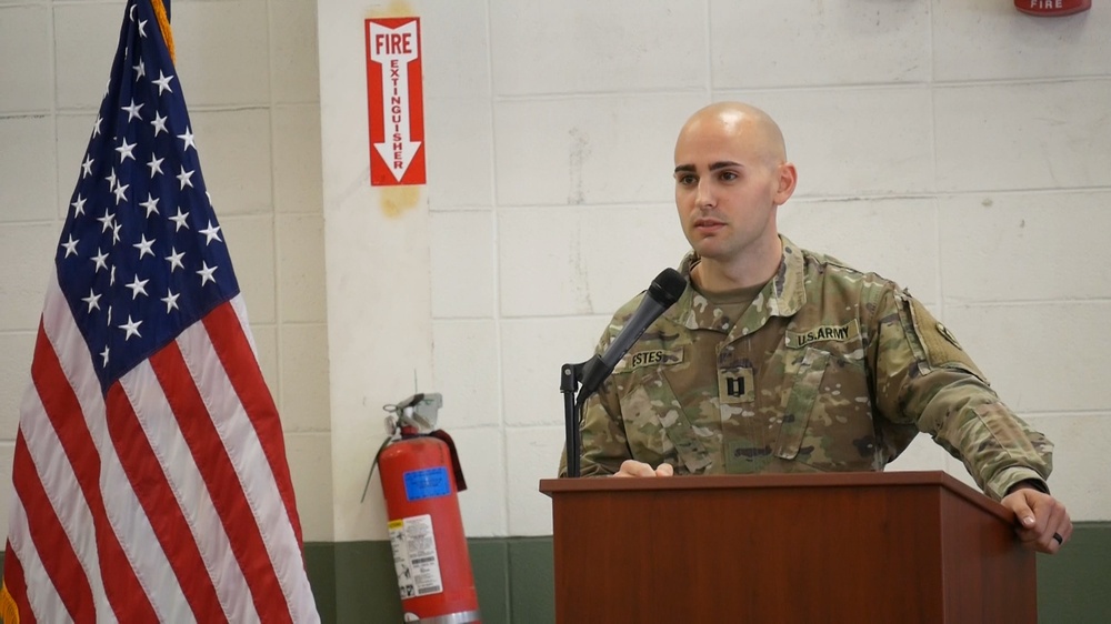 3656th Quartermaster Company Change of Command