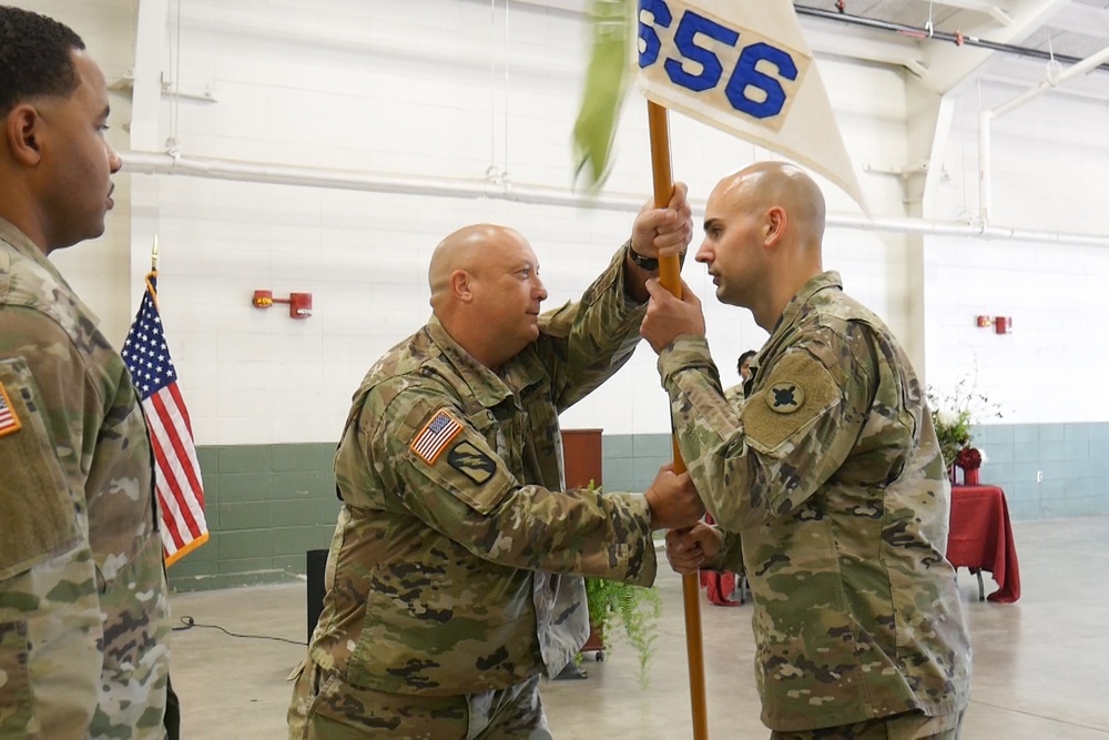 3656th Quartermaster Company Change of Command