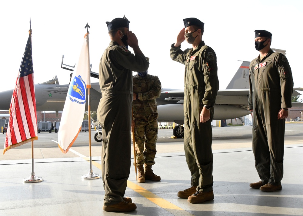 131st Fighter Squadron welcomes new commander