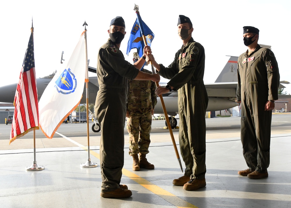 131st Fighter Squadron welcomes new commander