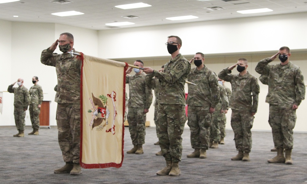 153rd Brigade Support Battalion Casing of the Colors