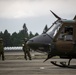 JGSDF officers participates in flight operations on Camp Fuji