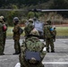 JGSDF officers participates in flight operations on Camp Fuji