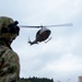 JGSDF officers participates in flight operations on Camp Fuji