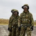 JGSDF officers participates in flight operations on Camp Fuji