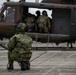 JGSDF officers participates in flight operations on Camp Fuji