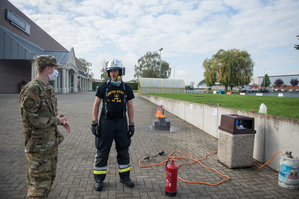 Grease Fire Demonstration for Fire Prevention Week
