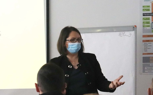 U.S. Army medical providers lecture for Kosovo physicians, nurses