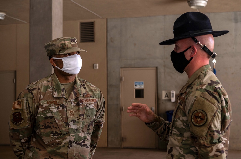 Holm Center command chief visits the 37th Training Wing