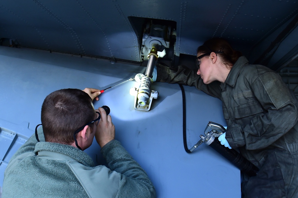 Grissom converts first 434th MXG ART positions to civilian