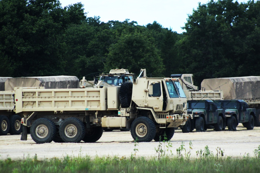 August 2020 training operations at Fort McCoy