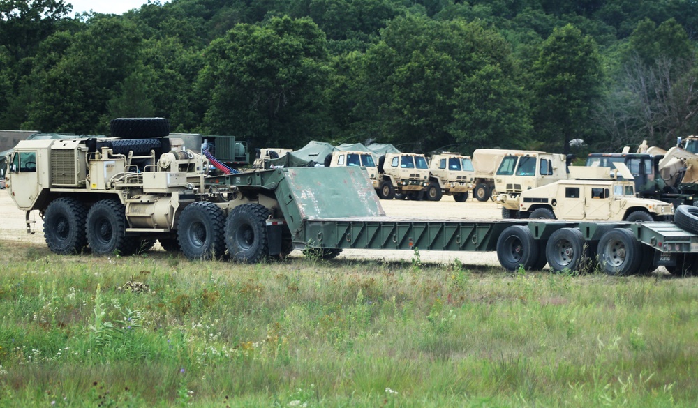 August 2020 training operations at Fort McCoy