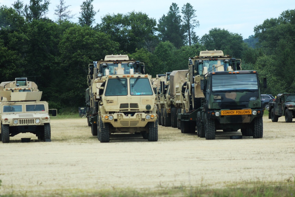 August 2020 training operations at Fort McCoy