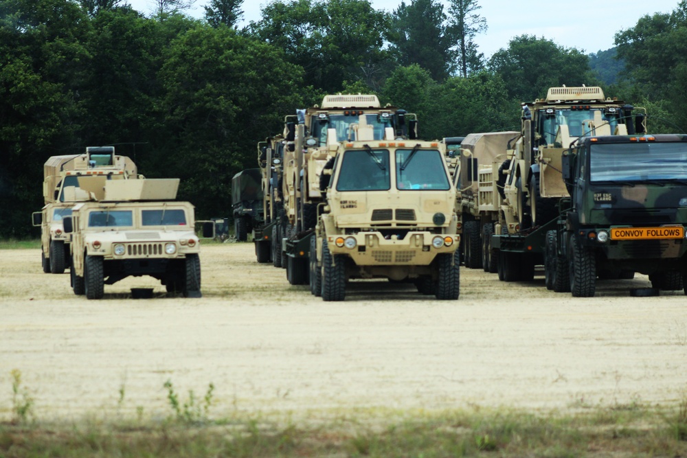 August 2020 training operations at Fort McCoy