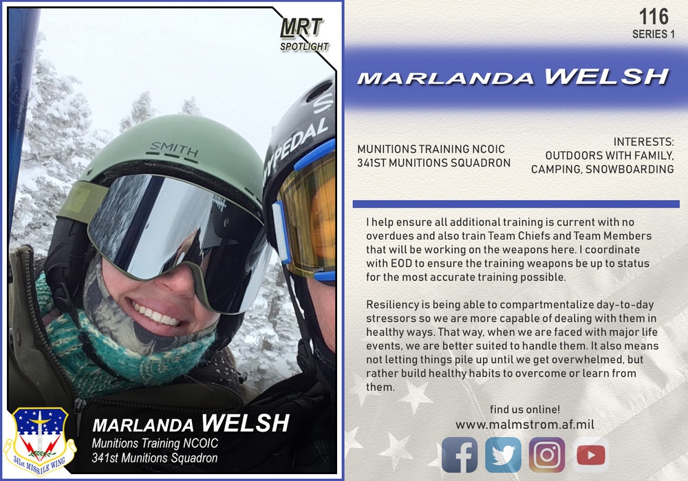 MRT Spotlight: Marlanda Welsh