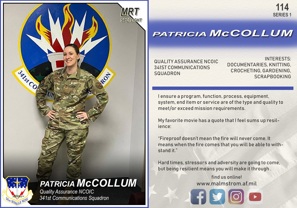 MRT Spotlight: Patricia McCollum