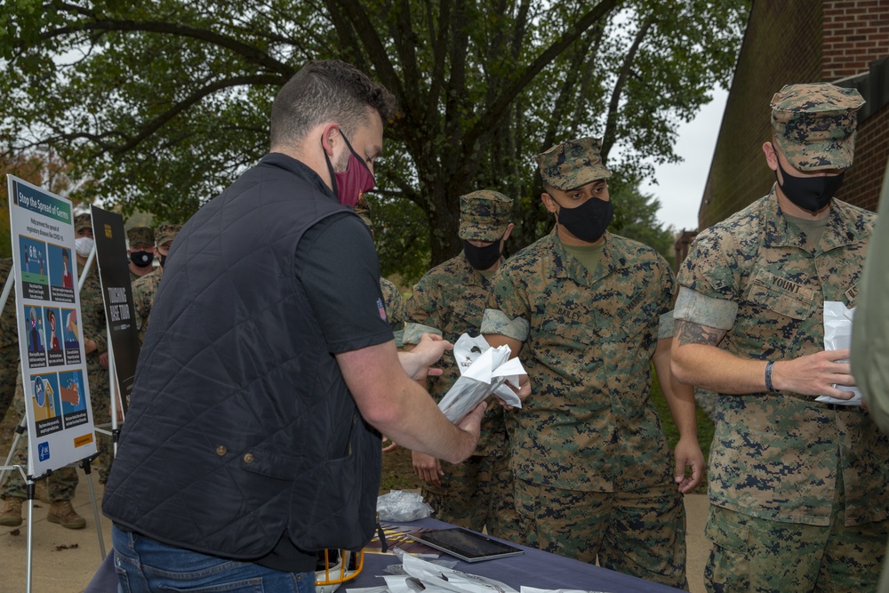 Washington Football Team Touching Base Tour at MCB Quantico