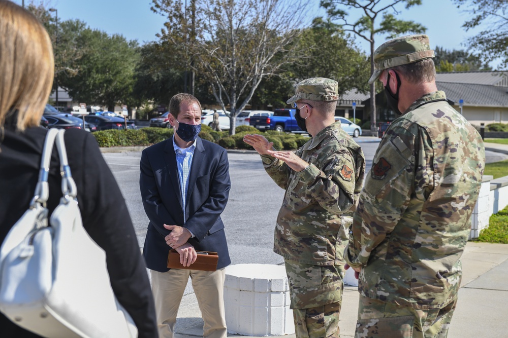 HAC-D majority professional staff member Hayden Milberg visits AFSOC