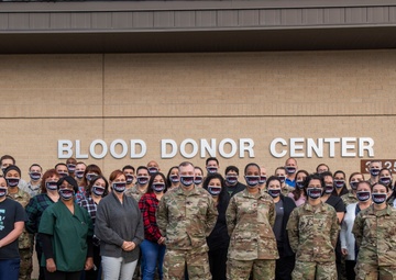 The team at JBSA Lackland Blood Donor Center are still working hard to combat COVID-19 and provide life-saving blood products.