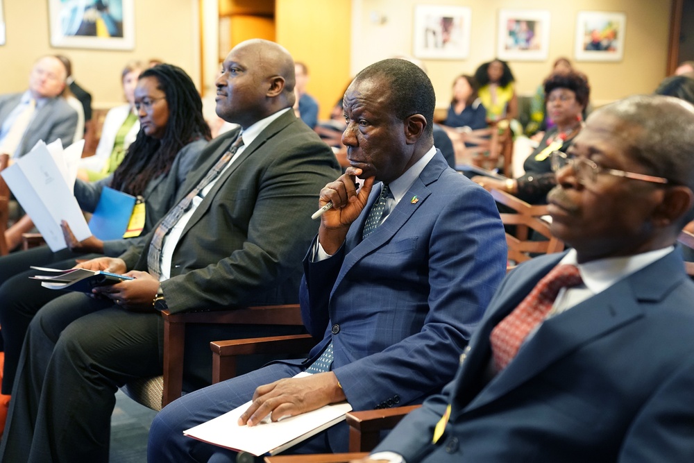 Members of USAID meet with Leadership of Sierra Leone