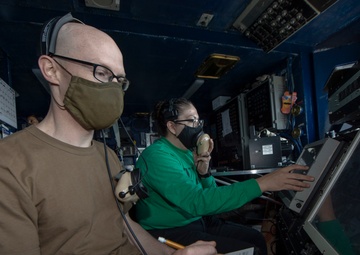 Sailors Man Pri-Fly Stations