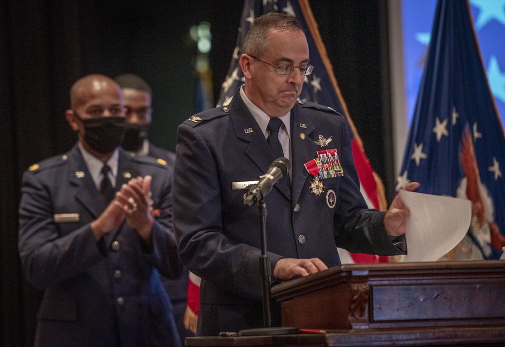 Retirement ceremony for Col. Keith Balts