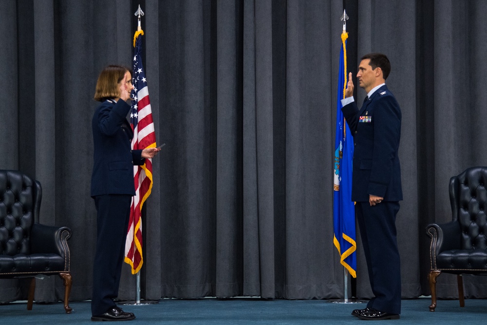 Lt. Col Parris promotes to Colonel