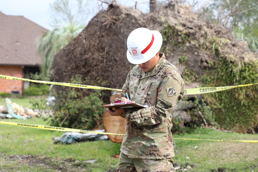 249th Engineer Battalion Soldiers support USACE mission in Louisiana