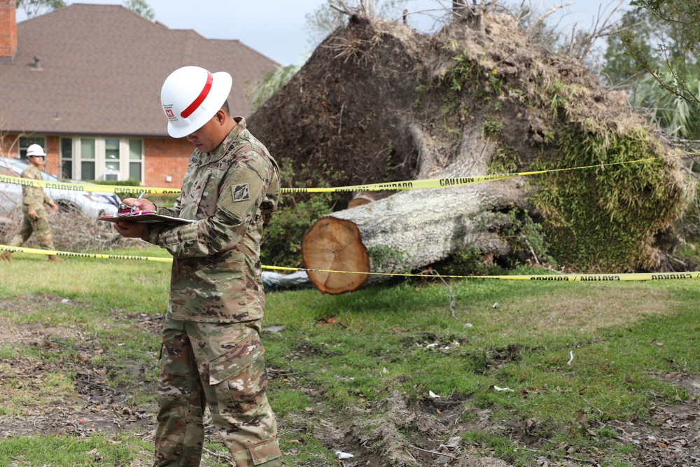 249th Engineer Battalion Soldiers support USACE mission in Louisiana