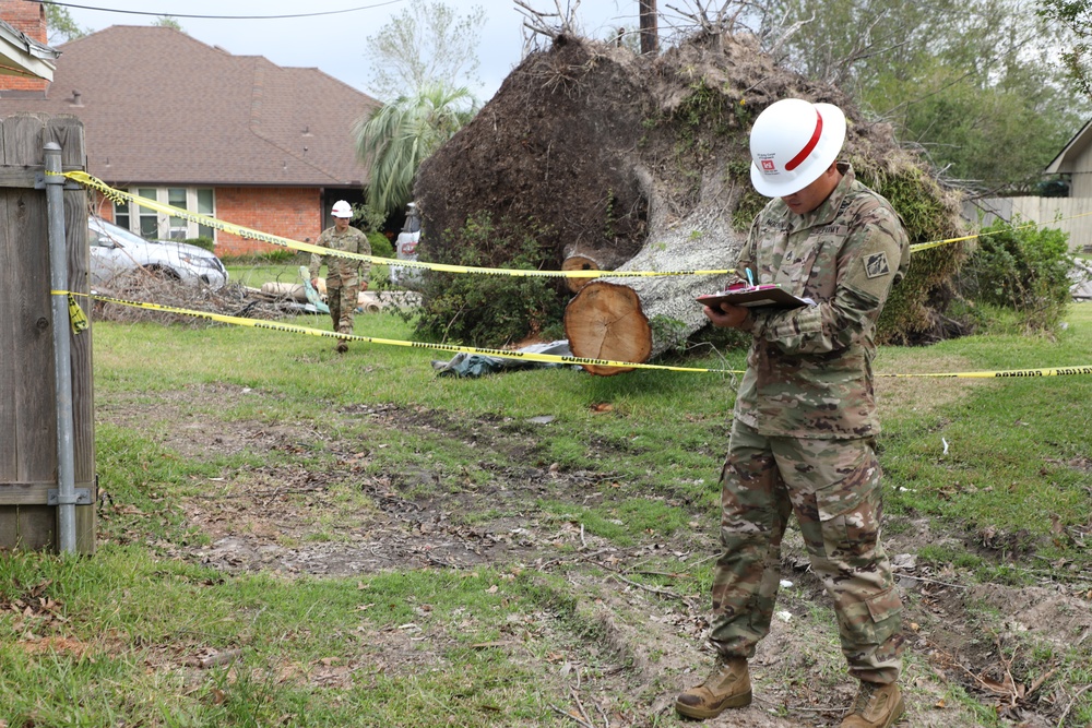 249th Engineer Battalion Soldiers support USACE mission in Louisiana