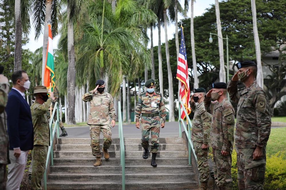 India VCOAS visit to U.S. Army Pacific