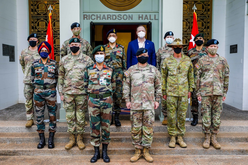 India VCOAS visit to U.S. Army Pacific