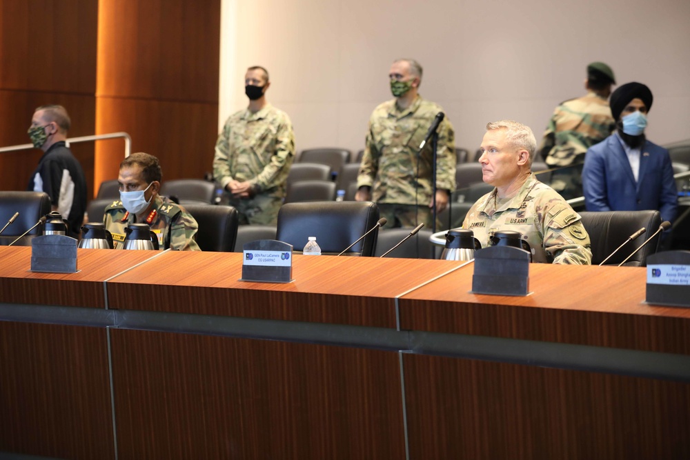 India VCOAS visit to U.S. Army Pacific