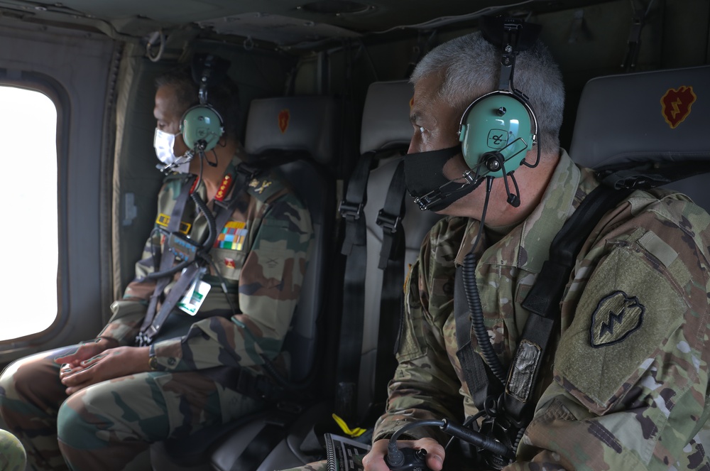 India VCOAS visit to U.S. Army Pacific