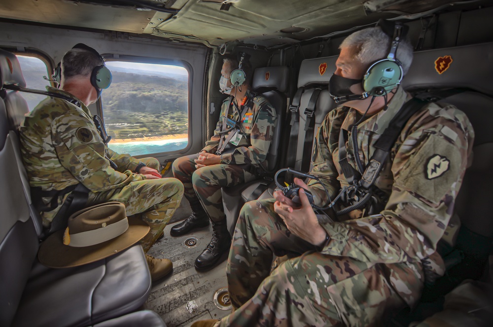 India VCOAS visit to U.S. Army Pacific