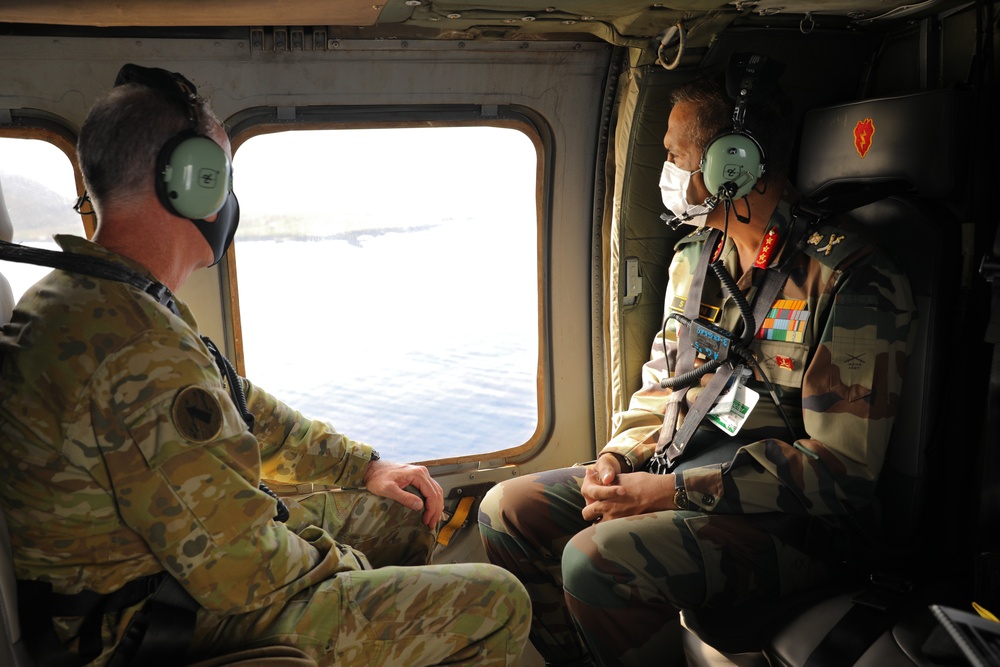 India VCOAS visit to U.S. Army Pacific